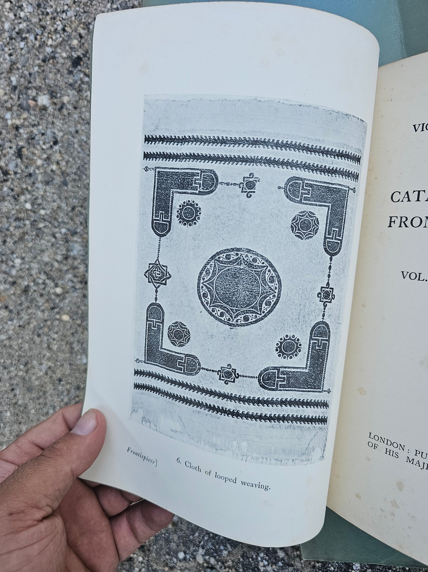 Catalogue of Textiles from Burying-Grounds in Egypt, 3 Volume Set, Victoria and Albert Museum, 1920s, Price is for ALL 3