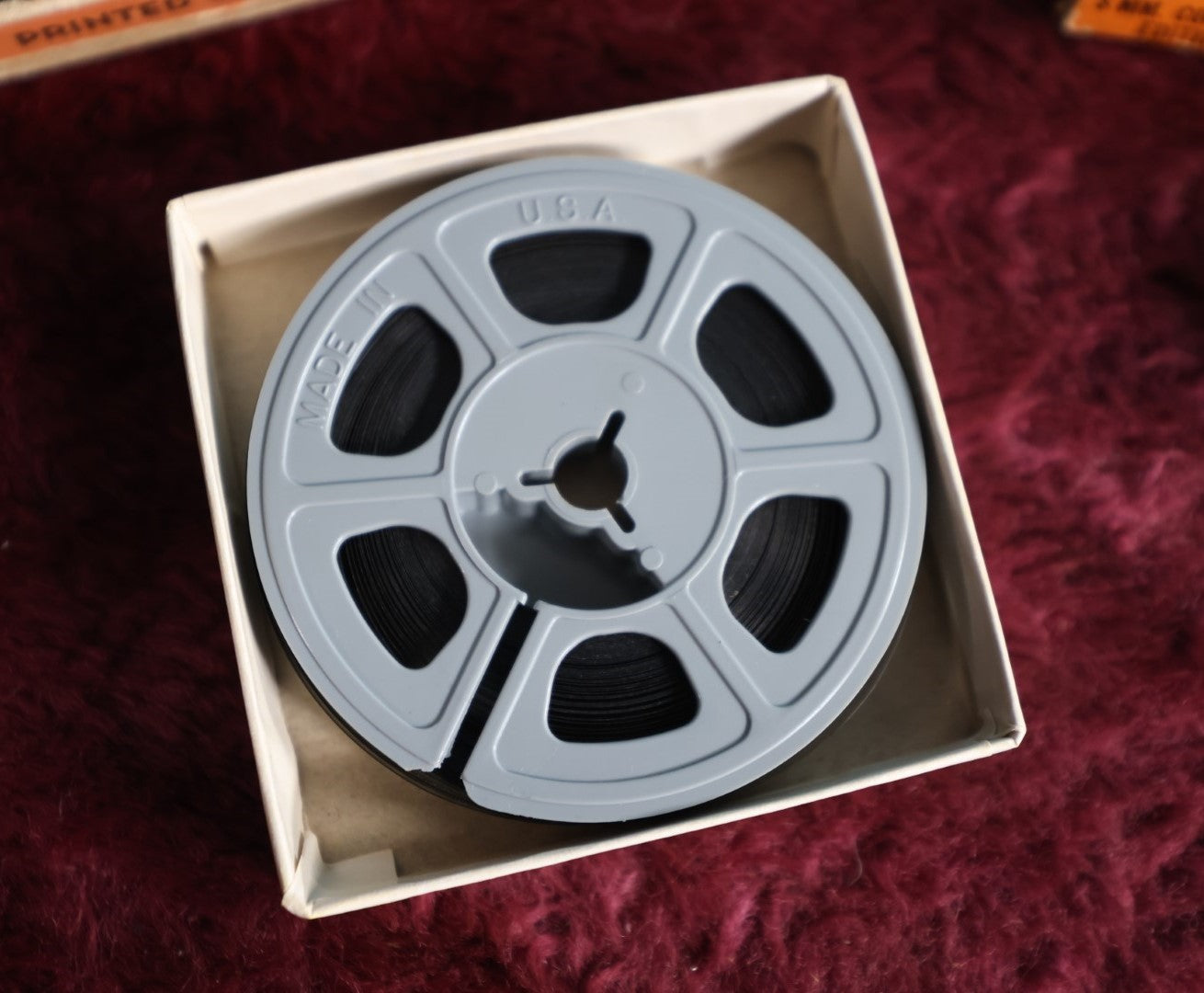 Lot 061 - Grouping Of Four Antique And Vintage 8Mm Movie Films, Sports, Castle Films, Abbott And Costello, Sold As Group