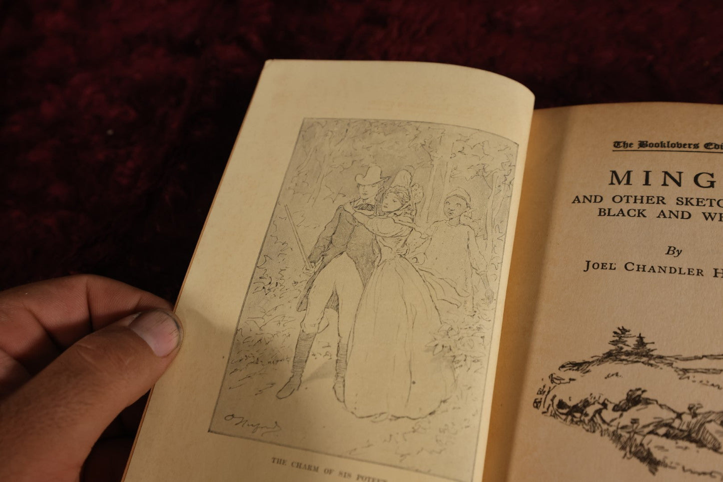 Lot 054 - Mingo And Other Sketches In Black And White, Novel By Joel Chandler Harris, Author Of Brer Rabbit;