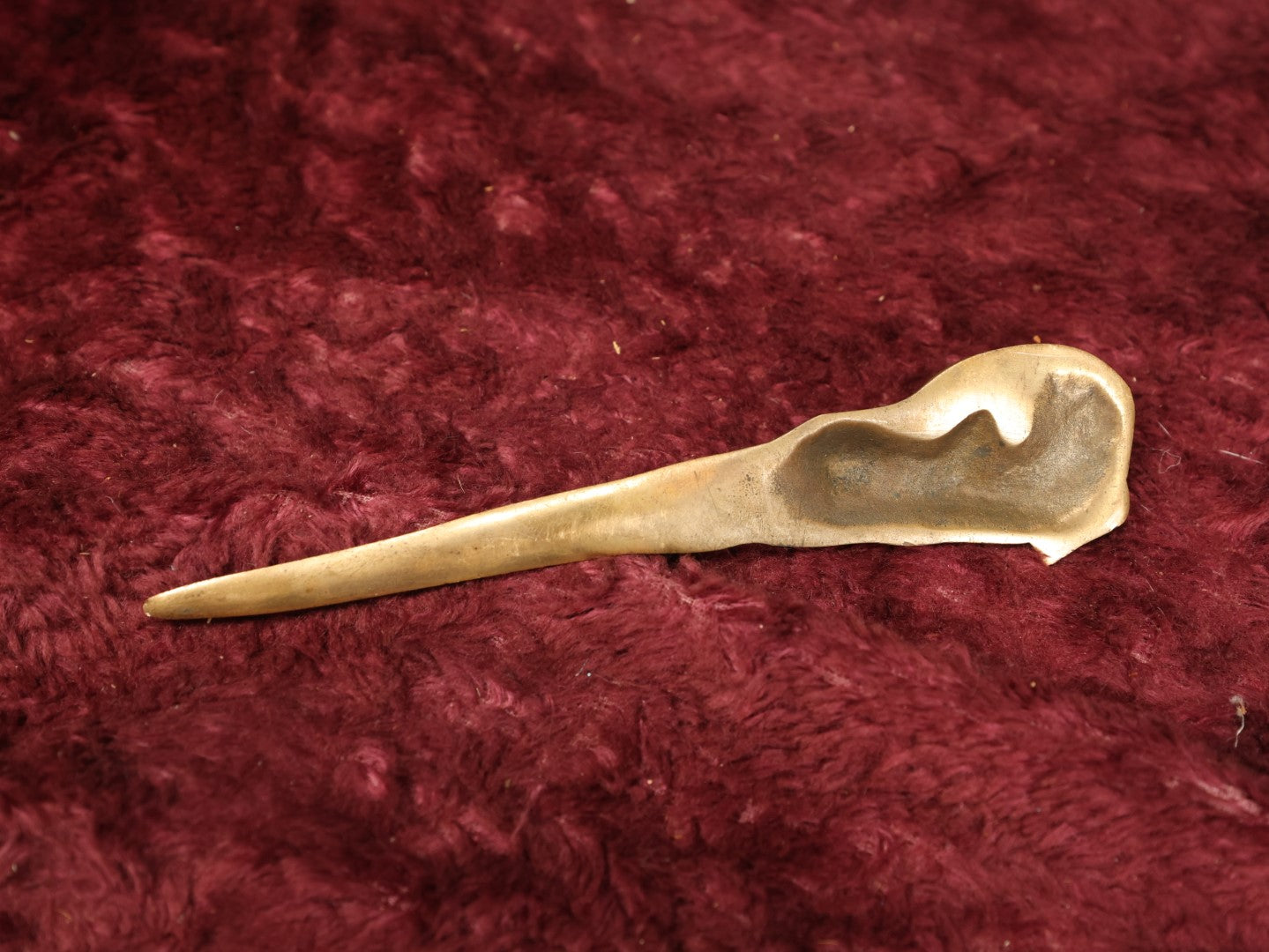 Lot 132 - Antique Cast Metal Bronze Crawling Tiger Letter Opener