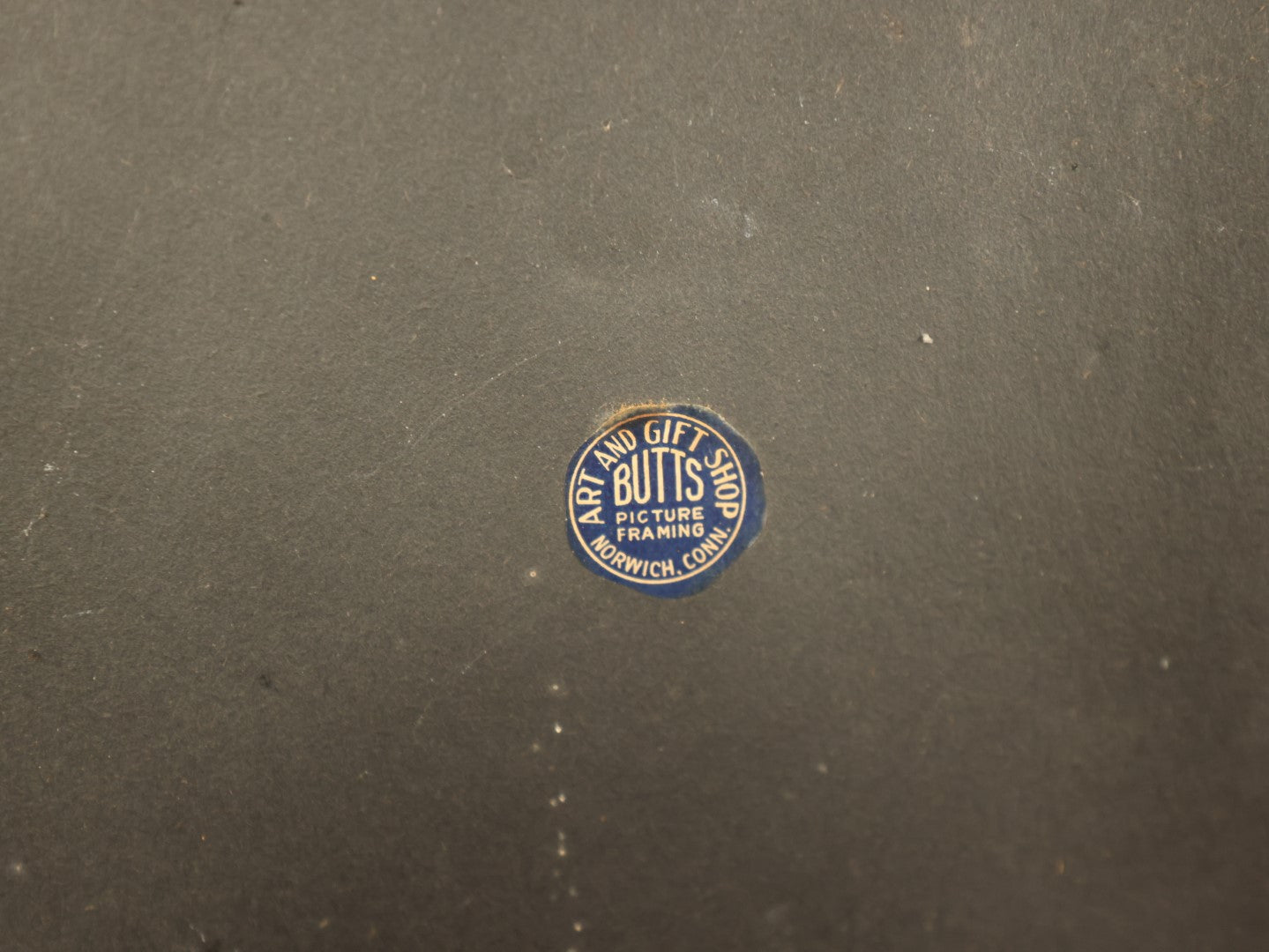 Lot 010 - Antique Seascape Painting Of Tall Ship Clipper Ship At Sea With White Waves, Signed Herbert, Note Water Damage To Mat, Framed By Butts Picture Framing