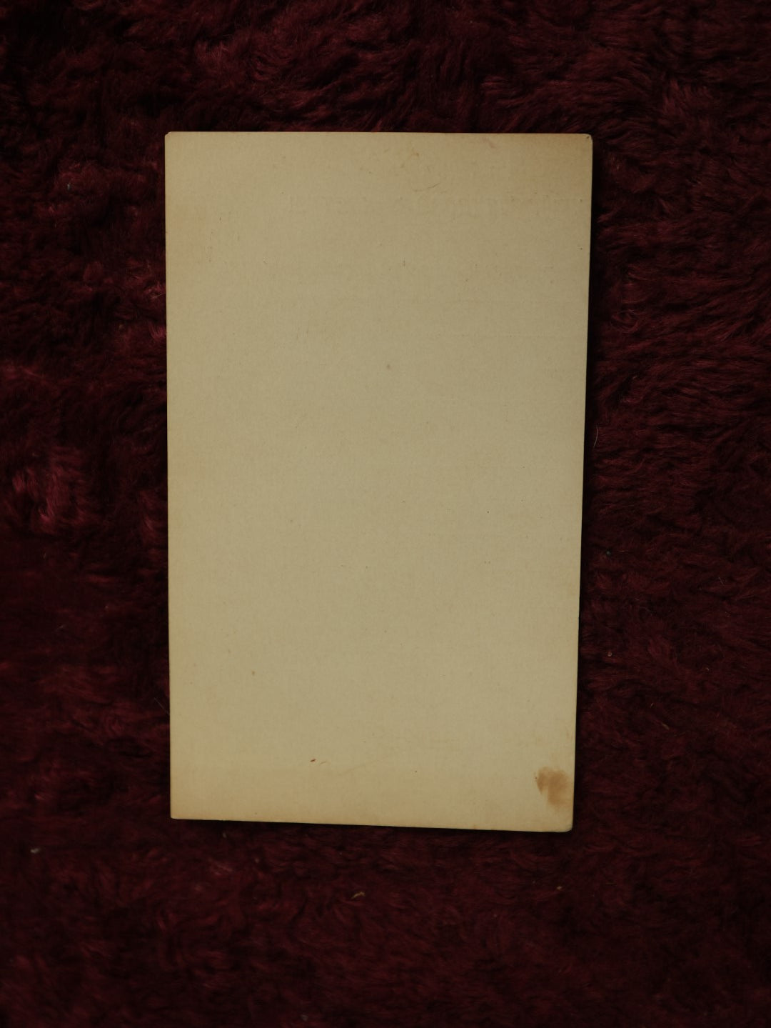 Lot 142 - Single Ephemera Scrap, Walter S. Goodell Fire Insurance Card, Room 1, Masonic Temple, Haverhill, Massachusetts, Dated 1903