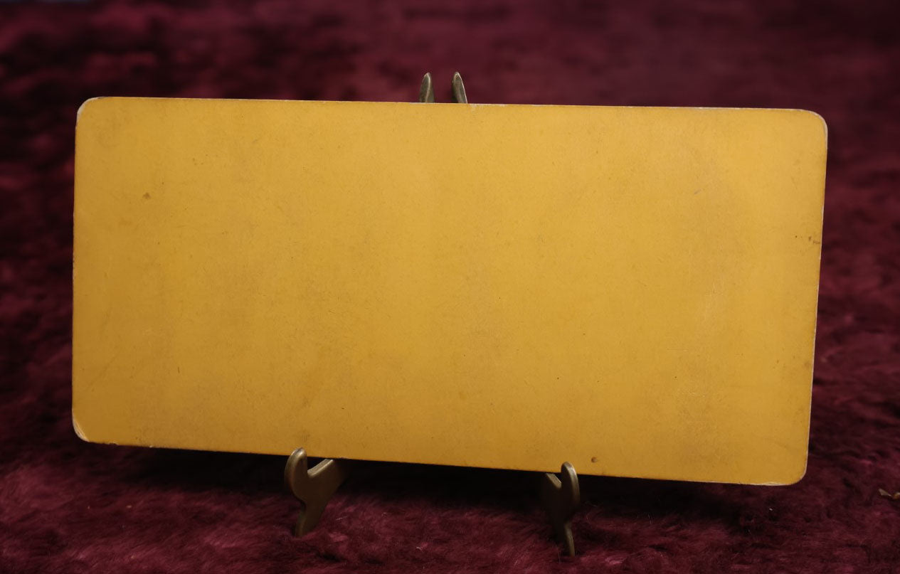 Lot 111 - Antique Spirit Photography Stereo Card, Woman At Table Looking At Photo Album With Spirit Behind Her, Dated 1869 By H.P. Moore, New Hampshire