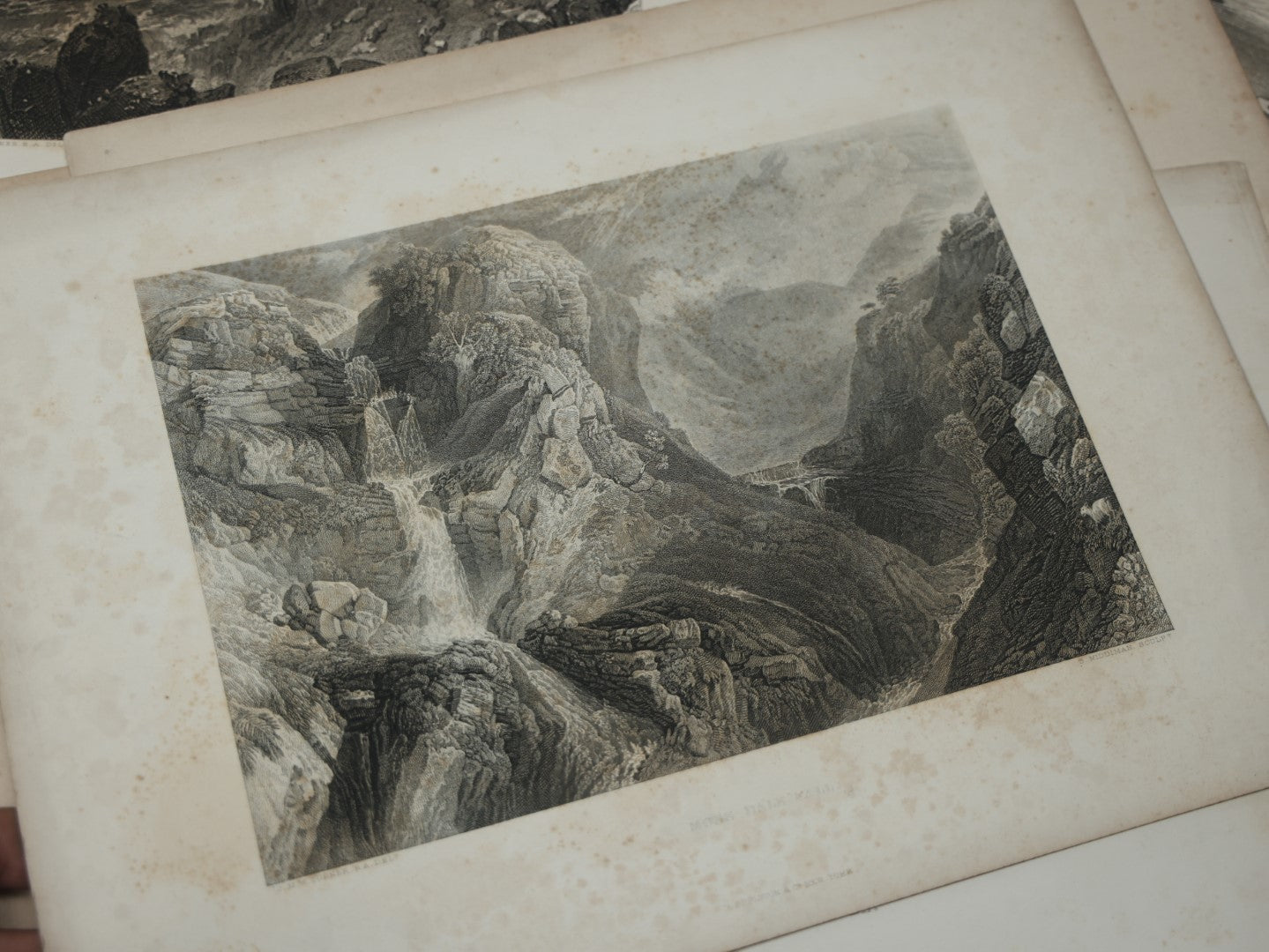 Lot 075 - Grouping Of Ten Antique Engraving Prints, Unframed, Including Many Of Mythological Gods And Goddesses, Apollo, Daphne, Mercury, Fishing And Boating Prints, And More