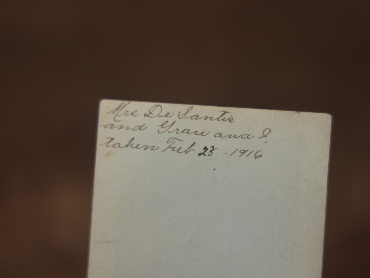 Lot 090 - Single Antique Snapshot Photo Of Three Women In Clown Costumes, Identified And Dated 1916