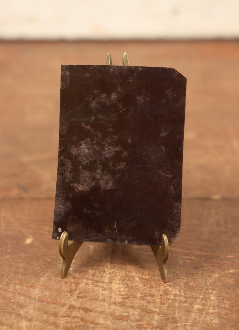 Lot 025 - Antique Hidden Mother Tintype Photograph Of A Baby Being Held By A Mother In A Veil, Arm Visible