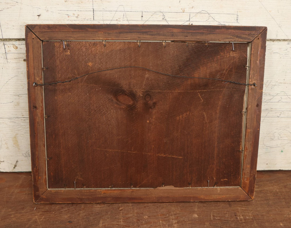 Lot 032 - Antique Christian Religious Print, Jesus Serving Eucharist, Last Supper, French Engraving After Nicolas Poussin's "The Seven Sacraments II: Eucharist" (1647), In Frame