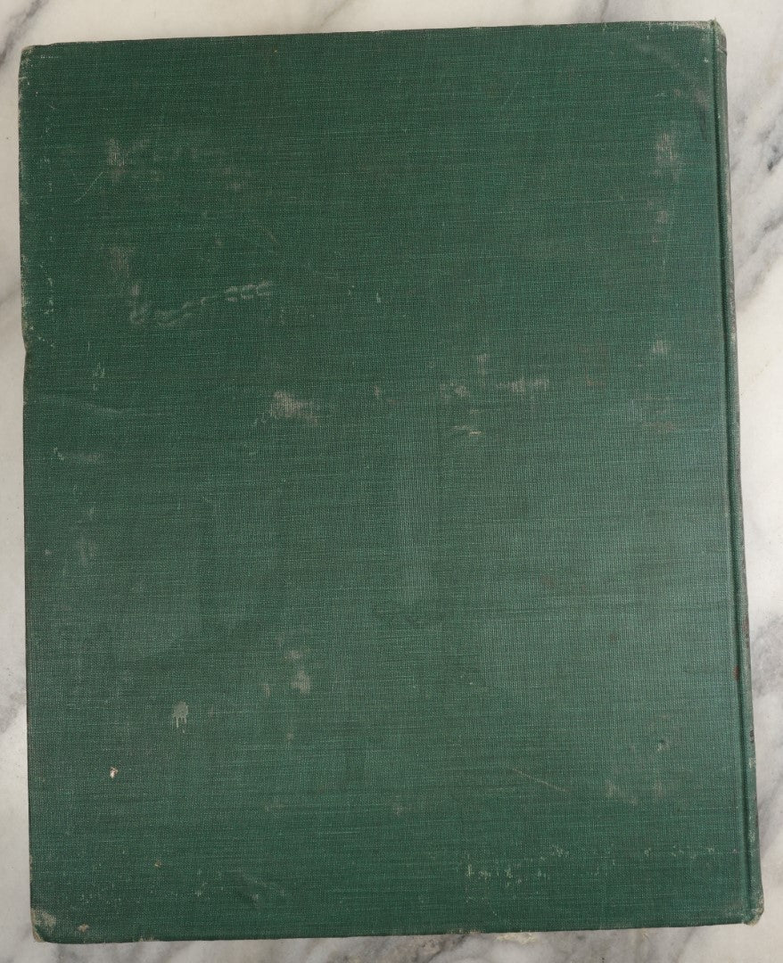 Lot 006 - Milton's "Paradise Lost" Antique Book Illustrated By Gustave Dore, With Green Cover And Gold Lettering, Thompson & Thompson, Chicago, 1901