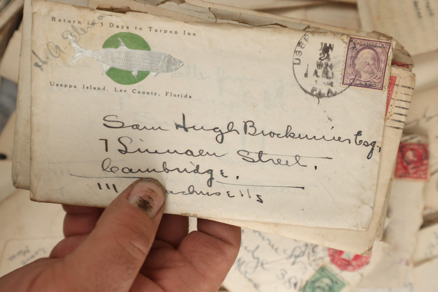 Lot 181 - Large Grouping Of 100+ Pieces Of 1920s Era Correspondence Addressed To Mr. Sam Hugh Brockunier, Jr., Including Many Documents From Universities And Colleges Such As Lasalle And Harvard, One Lot One Money
