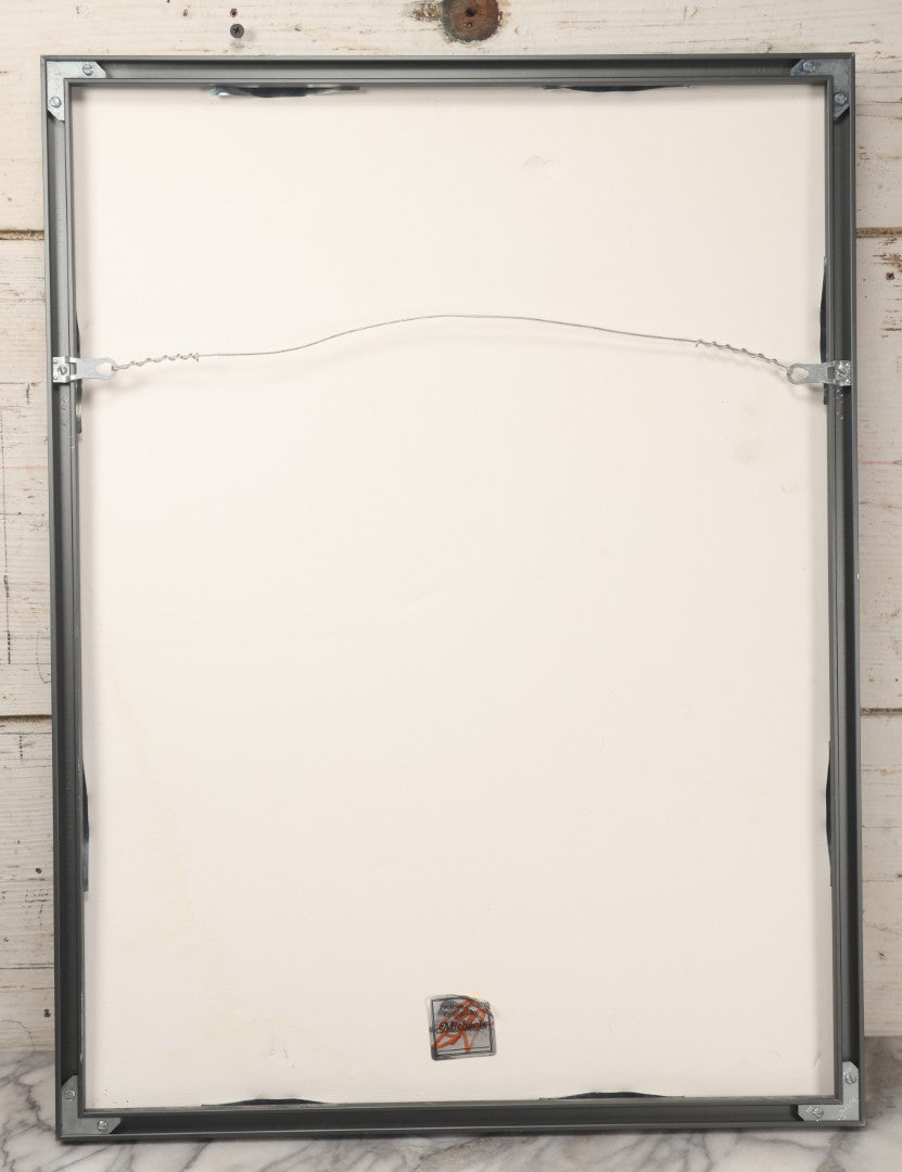 Lot 020 - Vintage Framed Pencil Drawing Of The Wizard Of Oz, As Portrayed By Frank Morgan In "The Wizard Of Oz," Circa 1993, Approximately 18" x 24"