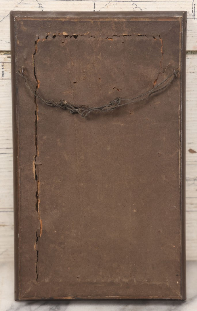 Lot 023 - Antique Print In Frame Titled "Wreck Of The Cornish Coast" Showing A Shipwreck, In Frame, 6-3/8" x 10-5/8"