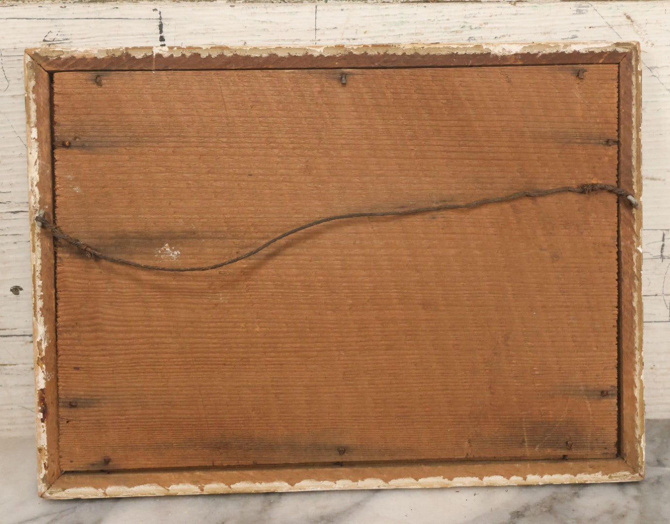 Lot 075 - Antique Framed Photograph Of School Children Outside A School House With Teachers, Children Of Different Ages, 11" x 8"