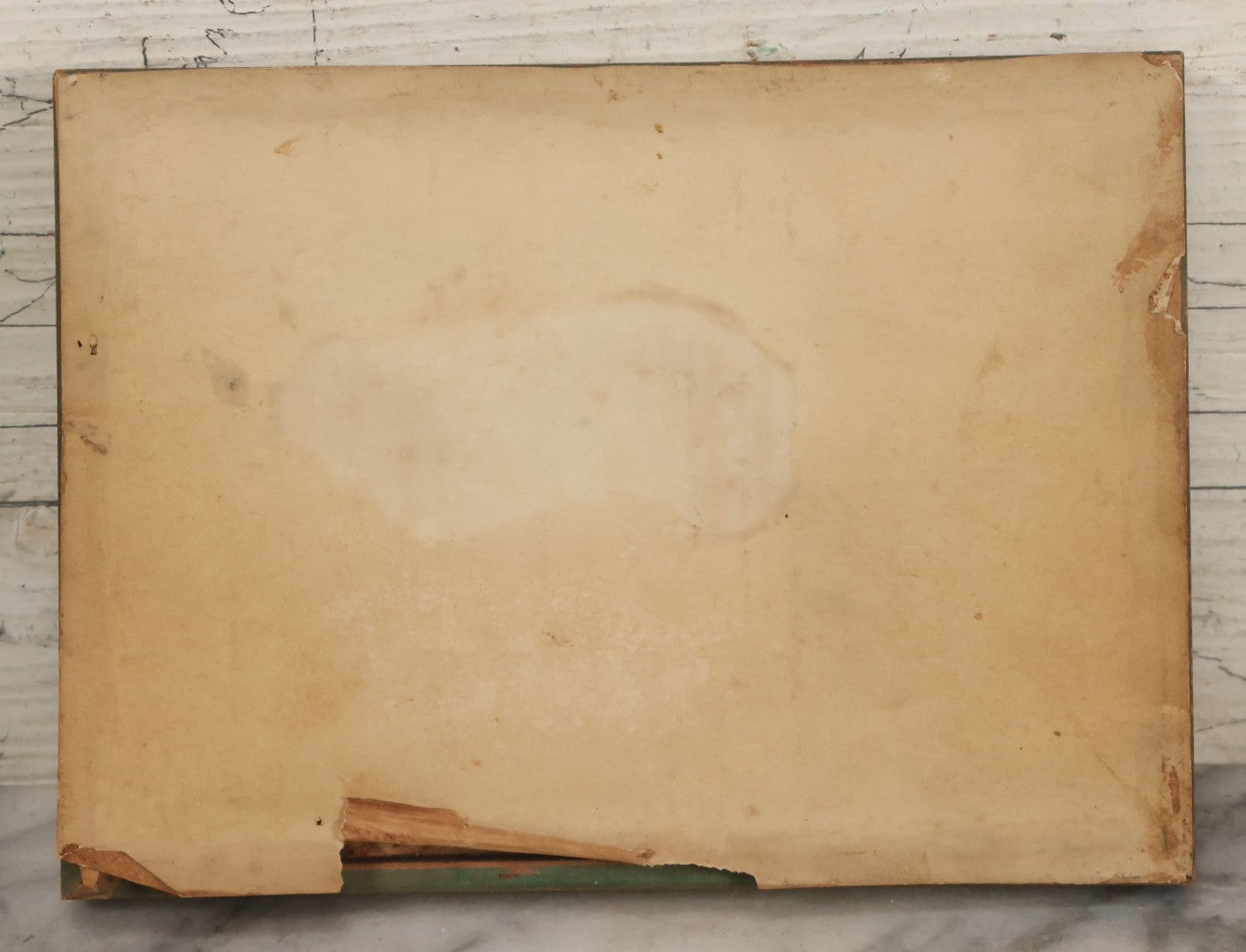 Lot 083 - Antique Framed Postcard Of The U.S.S. Henderson, Addressed "To The Best Of Shipmates" Major Rosboro, Cruises 19125 And 1930, From "Pete," 7-5/8" x 5-5/8"