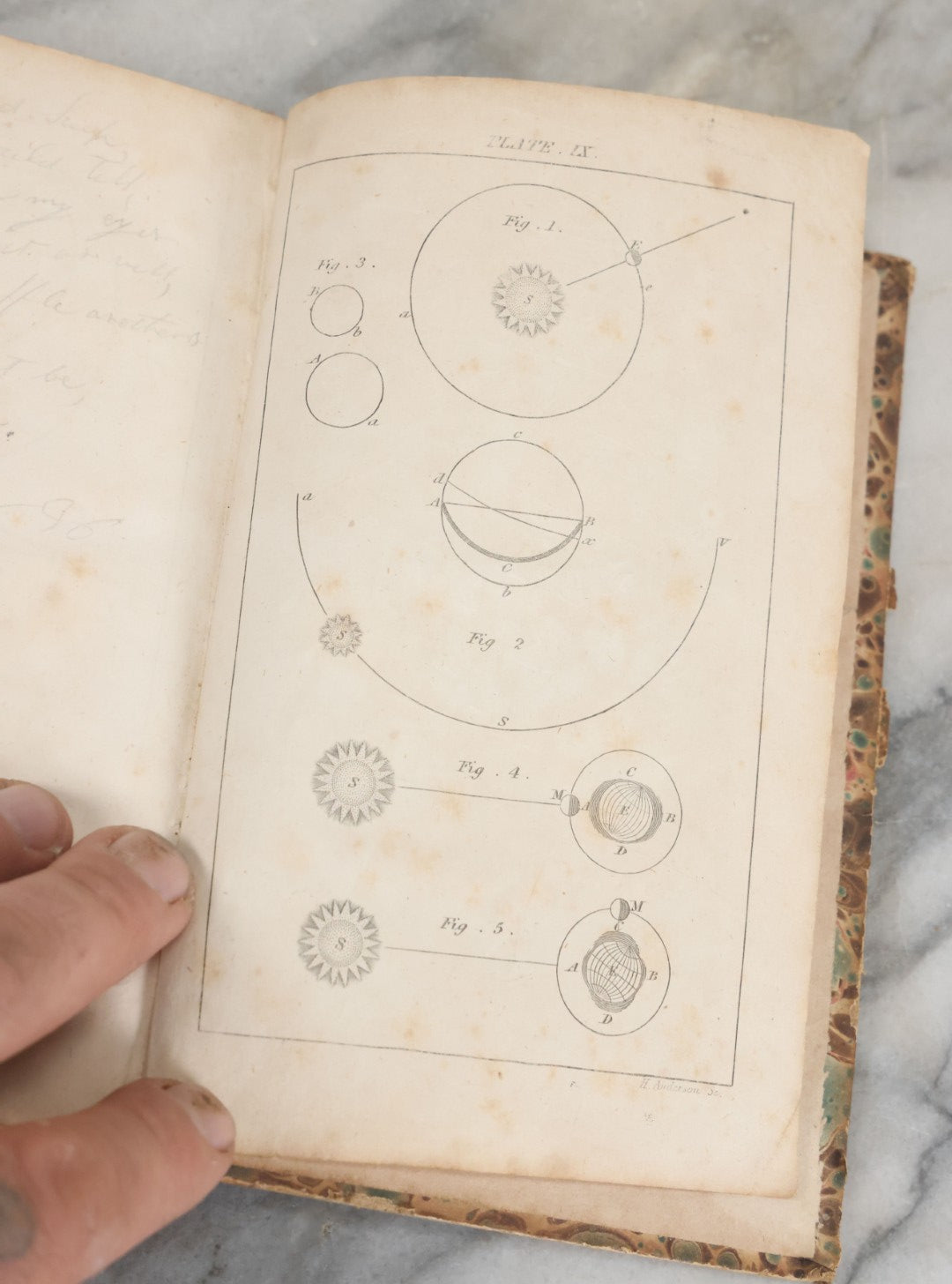 Lot 004 - "Elements Of Astronomy, Illustrated With Plates, For The Use Of Schools And Academies, With Questions" Early Antique Astronomy Book By John H. Wilkins, A.M., Stereotype Edition, Hilliard, Gray, Little, And Wilkins, Publishers, Boston 1831