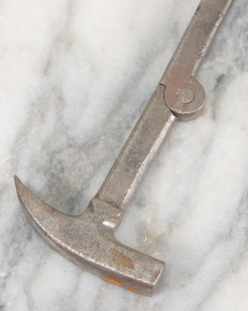 Lot 106 - Antique Cast Metal Horse Hoof Hammer Hook Farrier's Tool