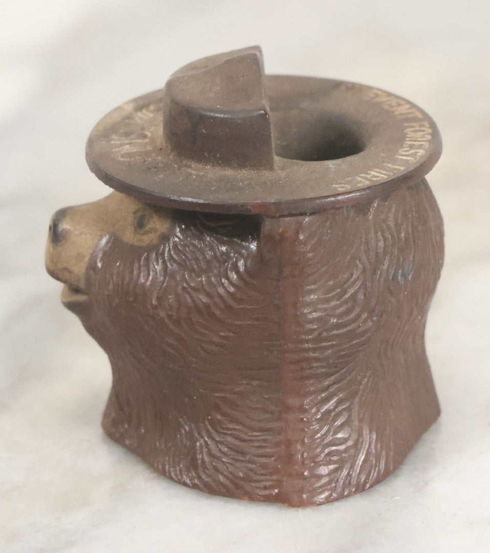 Lot 115 - Vintage Smokey The Bear Says "Snuffit", Forest Fire Prevention Collectible Cigarette Snuffer