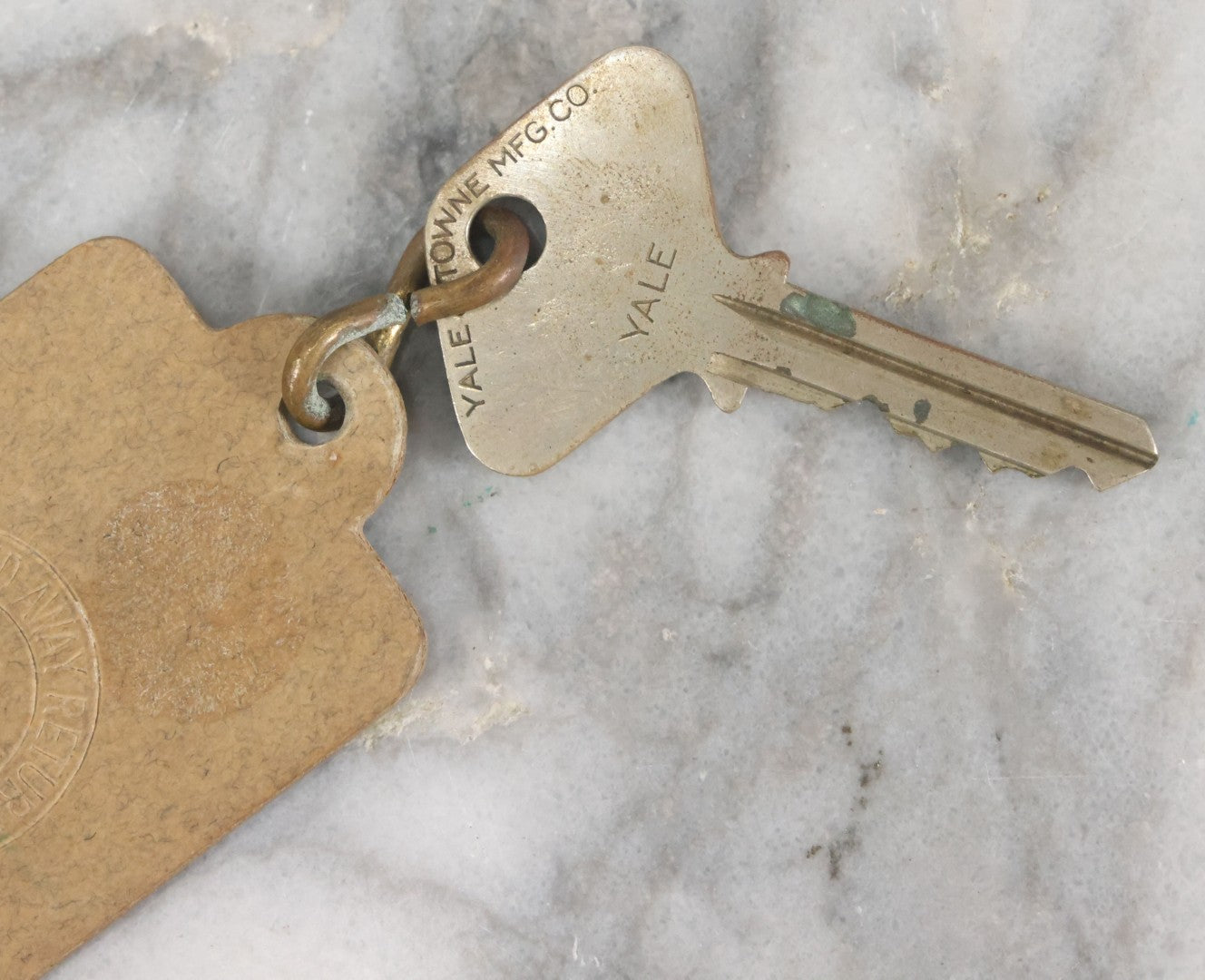 Lot 039 - Vintage Key From Hotel Nacional De Cuba With Key Tag No. 459 Key By Yale And Towne Manufacturing Co., U.S.A.