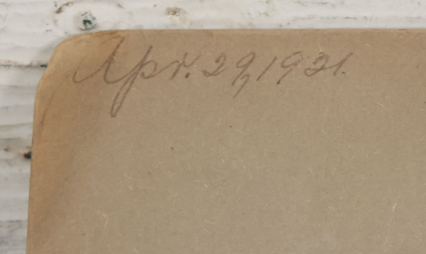 Lot 067 - Antique Boarded Interior Schoolroom Photograph Of Class Of Girls And Their Teacher (6th Grade), April 29, 1921, Partial Identification On Verso