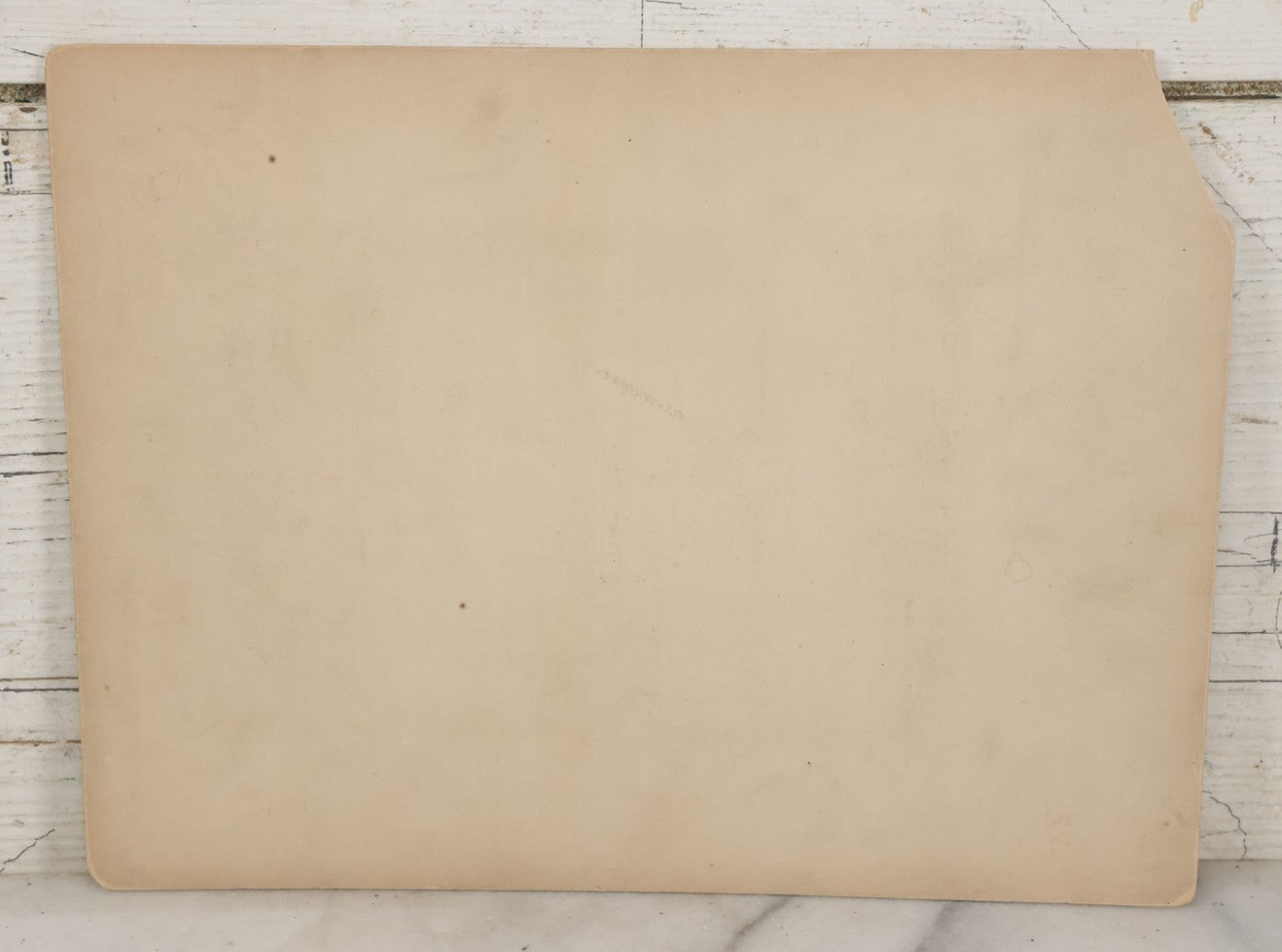 Lot 071 - Antique Boarded Photograph Of Farmhouse With Long Farmers Porch On Lakeside Flying American Flag With Windmill With "Ideal" Advertisement