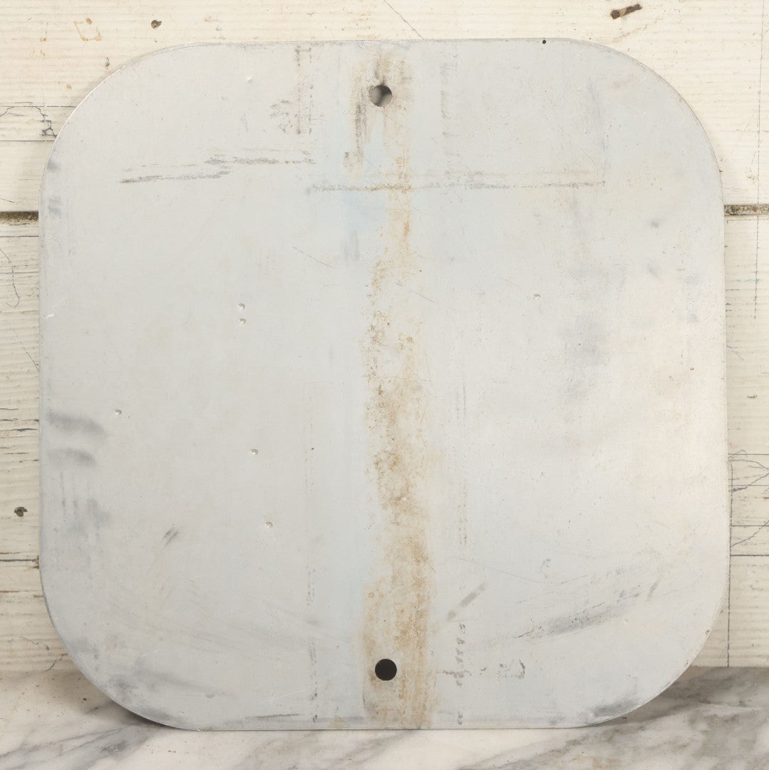 Lot 021 - Vintage Metal Hiking Trail Sign, 12" x 12"