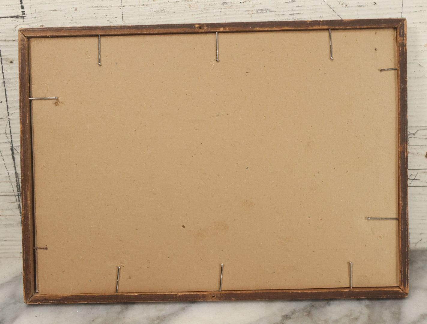 Lot 070 - Antique Framed And Matted Photograph Of An All Girl High School Class Standing On Stoop Of School, 10-5/8" x 7-5/8"