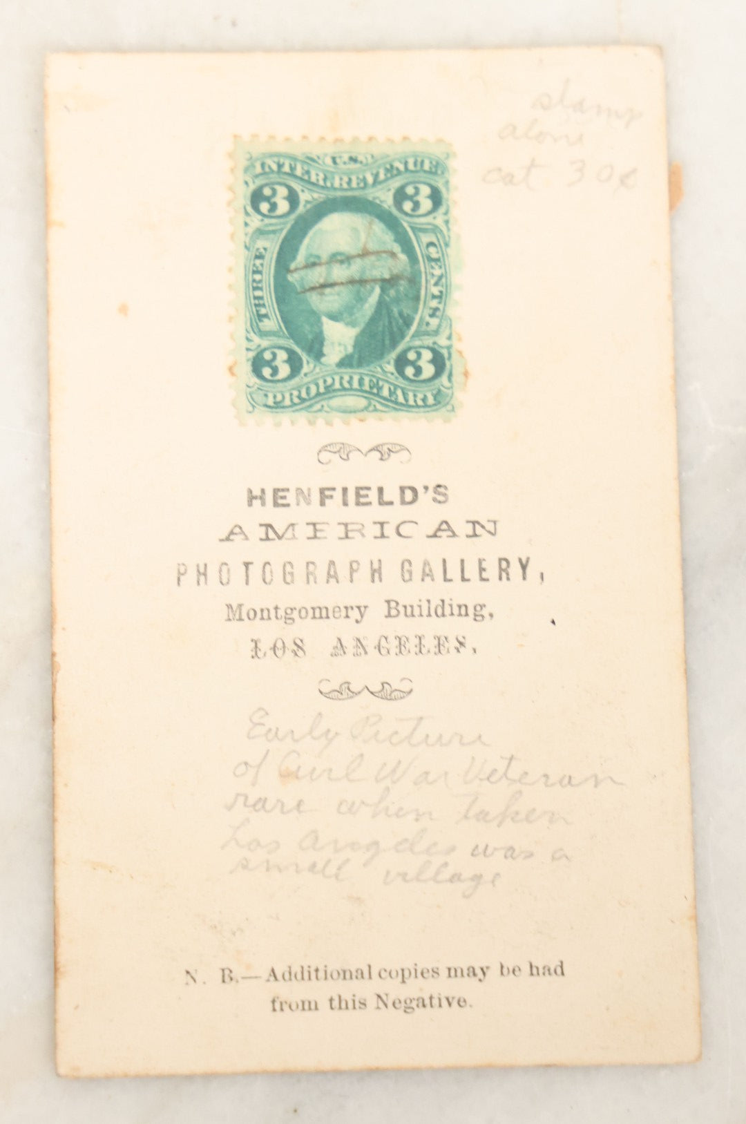 Lot 072 - Antique Photography Grouping With Five Tintypes And One Carte De Visite C.D.V. Photograph With A Civil War Era Tax Stamp