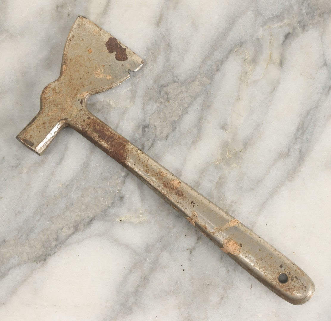 Lot 100 - Antique Advertising Paper Weight Axe, "Smoke Morton's Cigars"