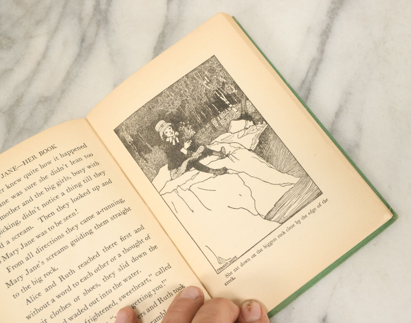 Lot 054 - "Mary Jane, Her Book" Antique Childrens Novel By Clara Ingram Judson, Illustrated By Frances White, Barse & Co., Publishers, New York, 1918
