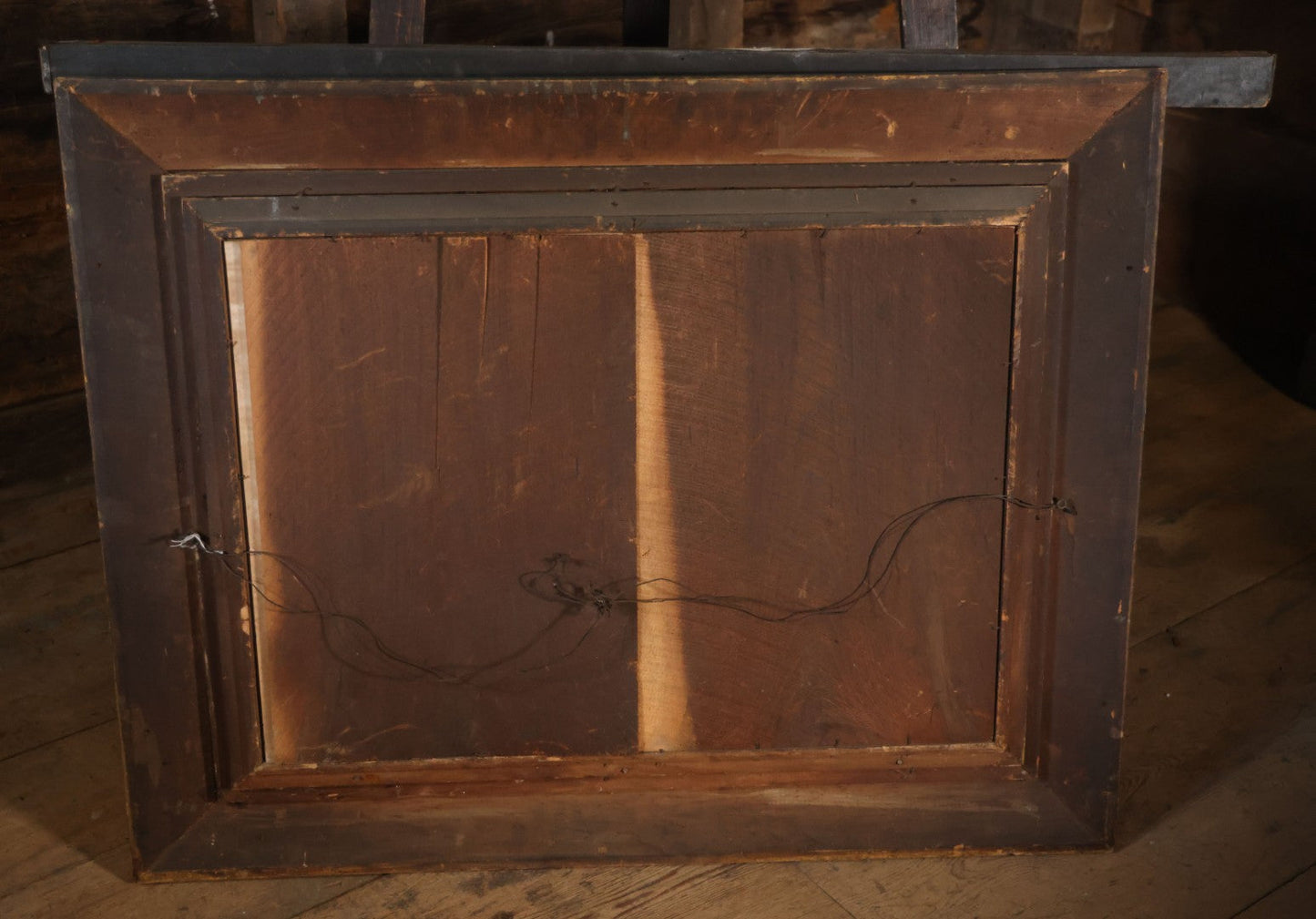 Antique Spanish American War Chromolithograph Print Depicting The Battle Of Manila, May 1St, 1898, In Large Ornate Frame, After Xanthus Russell Smith, Copyright 1898 By J. Hoover & Son, Philadelphia. 39" x 31"