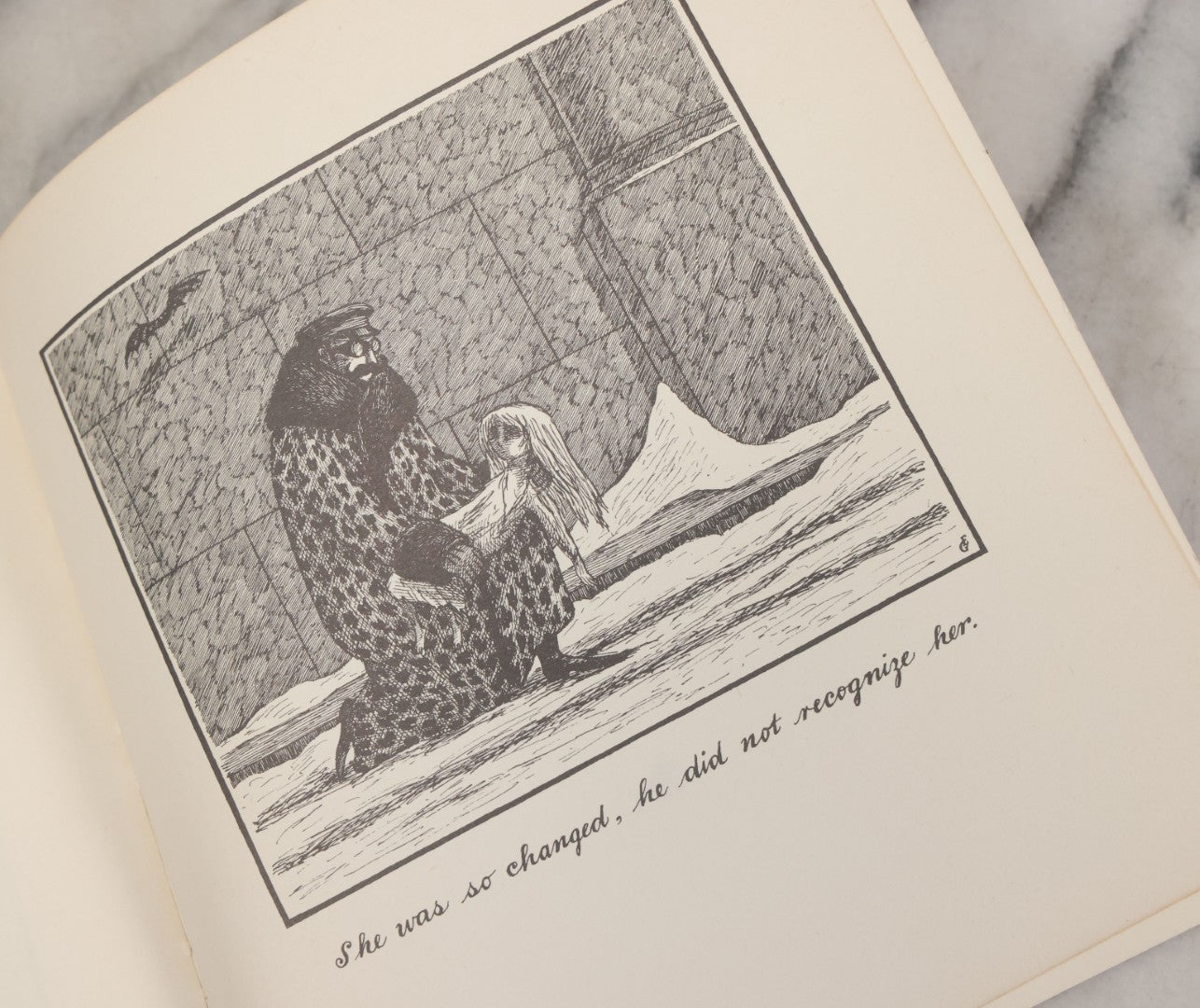 Lot 128 - "The Hapless Child" Vintage Macabre Illustrated Children's Book By Edward Gorey, Ivan Obolensky, Inc., Publishers, New York, Copyright 1961