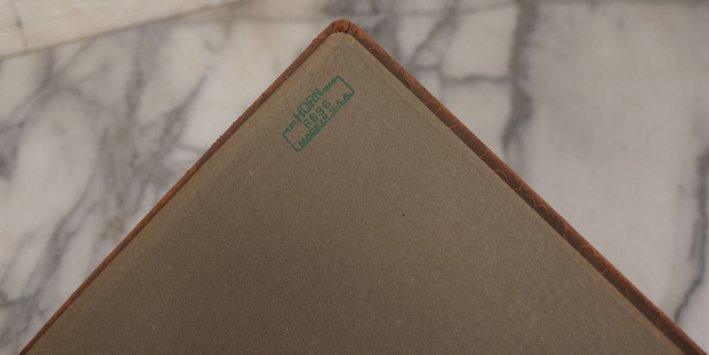 Lot 062 - Vintage Snapshot Photo Album With 125+ Photographs Including Photos Of Spirit Of St. Louis Plane, Redwood Forest, Automobiles, Outings, Comic Wedding Posters, Statue Of Liberty, Beachwear, And More