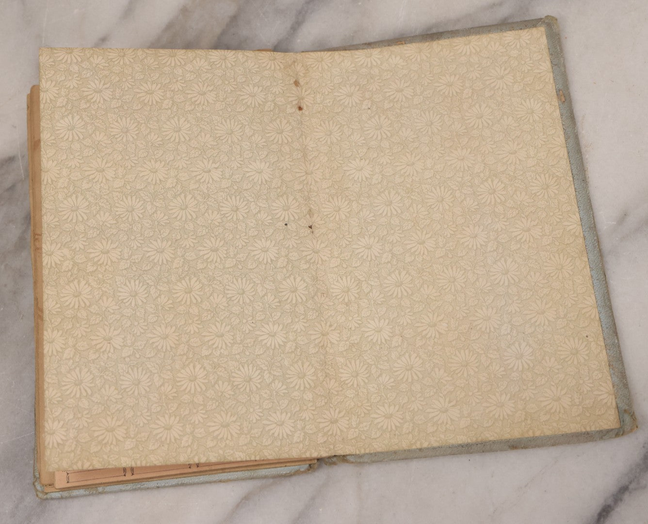 Lot 030 - Antique Snapshot Portrait Photo Album With 65+ Pasted Portrait Photos Of Victorian And Edwardian Men And Women, Dated Christmas 1901, From Marie & Ross Ellor