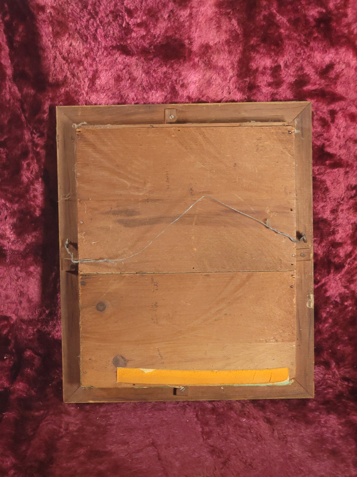 Victorian Memento Mori Mourning Hair Art Wreath Shadow Box With Photo