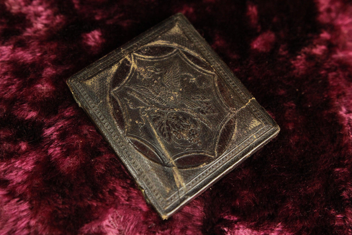 Sixth Plate Daguerreotype Photograph of a Man in a Half Union Case