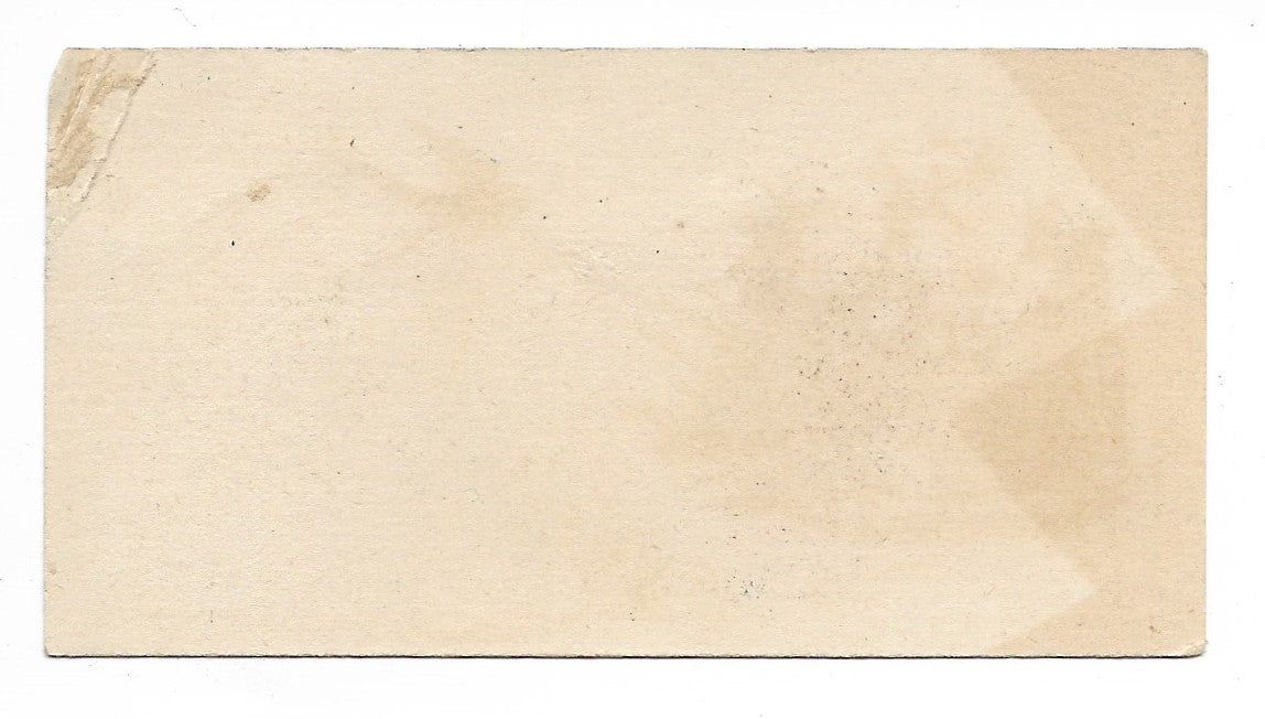 Use Wistar's Balsam for Coughs, Consumption, and all Lung Diseases Antique Trade Card - 3.5" x 2"