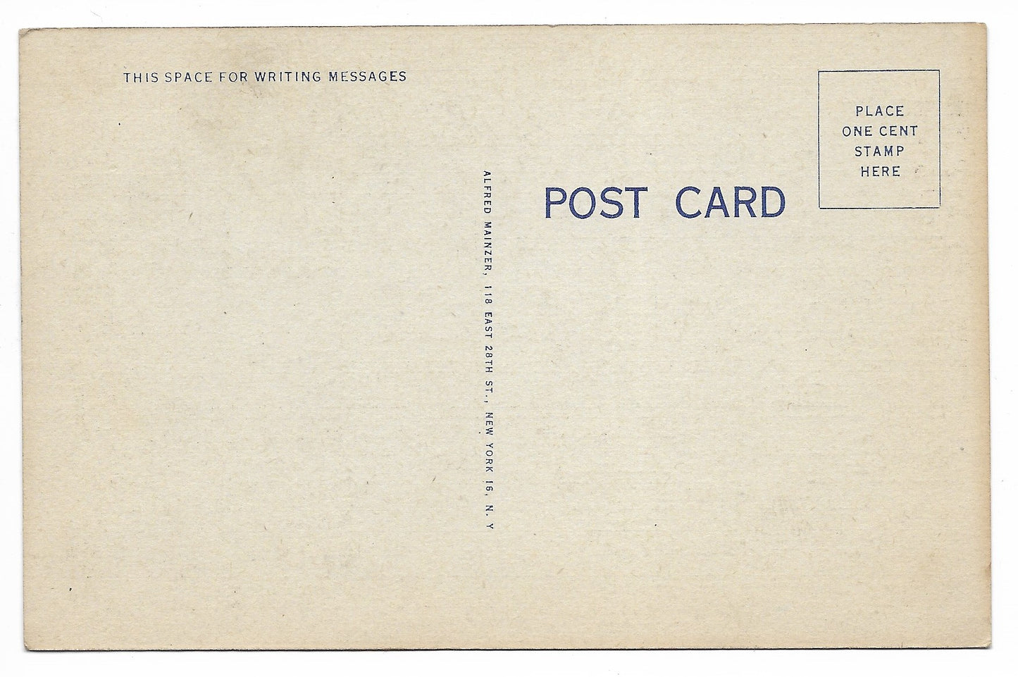 Woolworth Building and City Hall Park, New York City Vintage Postcard