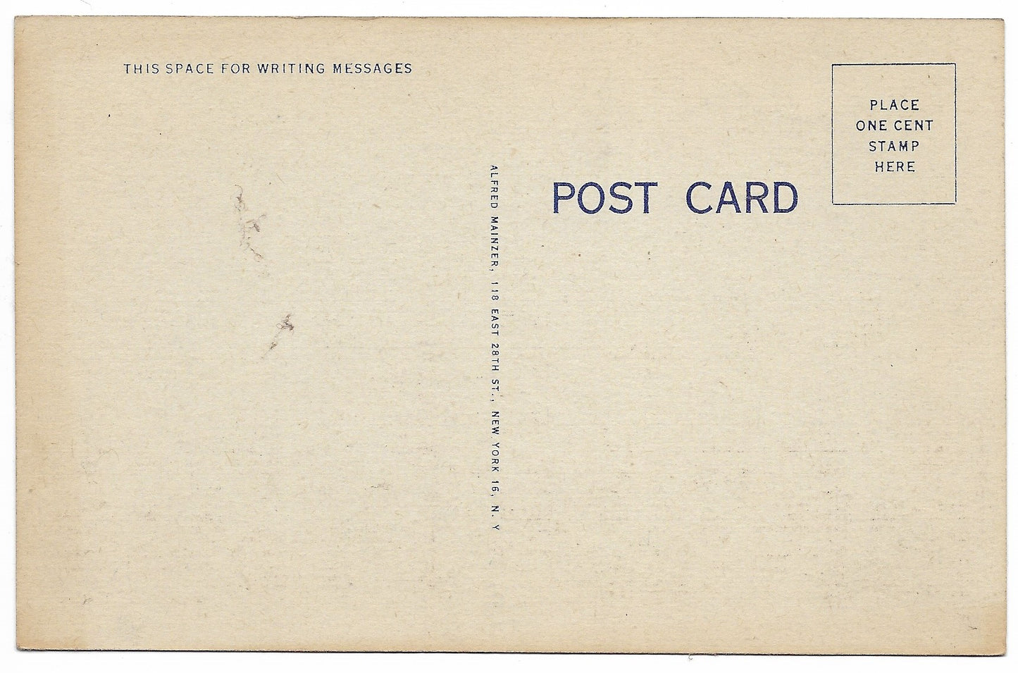 Downtown Skyline from Staten Island Ferry, New York City Vintage Postcard