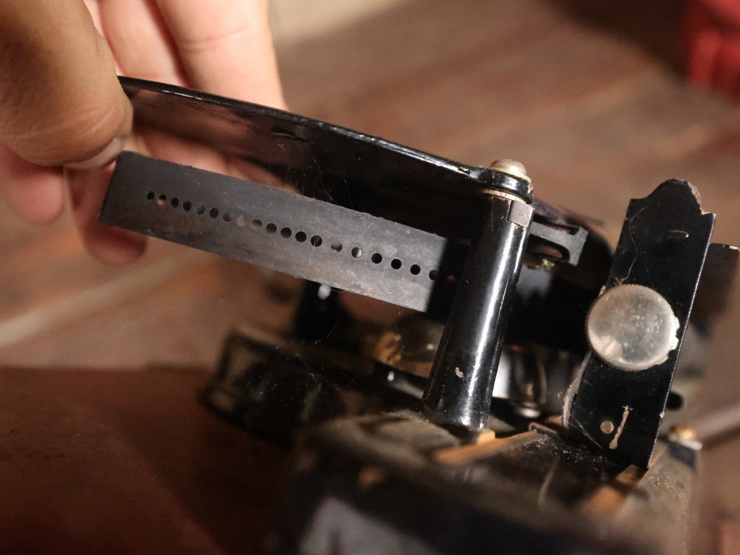 Antique American Typewriter Company Typewriter With Case, Patented, New York, Note Losses To Typeset