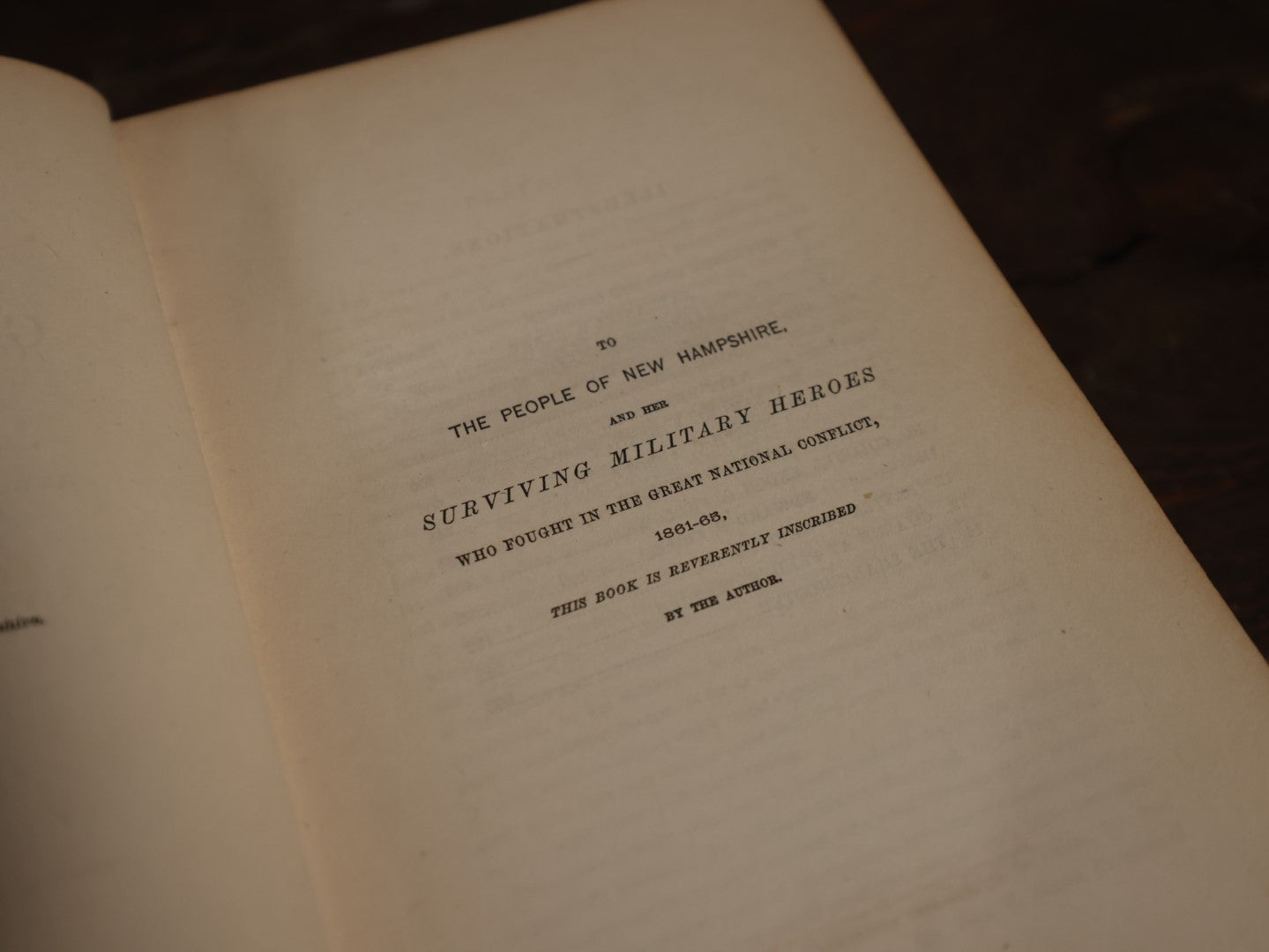 "New Hampshire In The Great Rebellion; In The Civil War Of 1861-1865" By Major Otis F.R. Waite, Copyright 1870, Antique Book, Illustrated