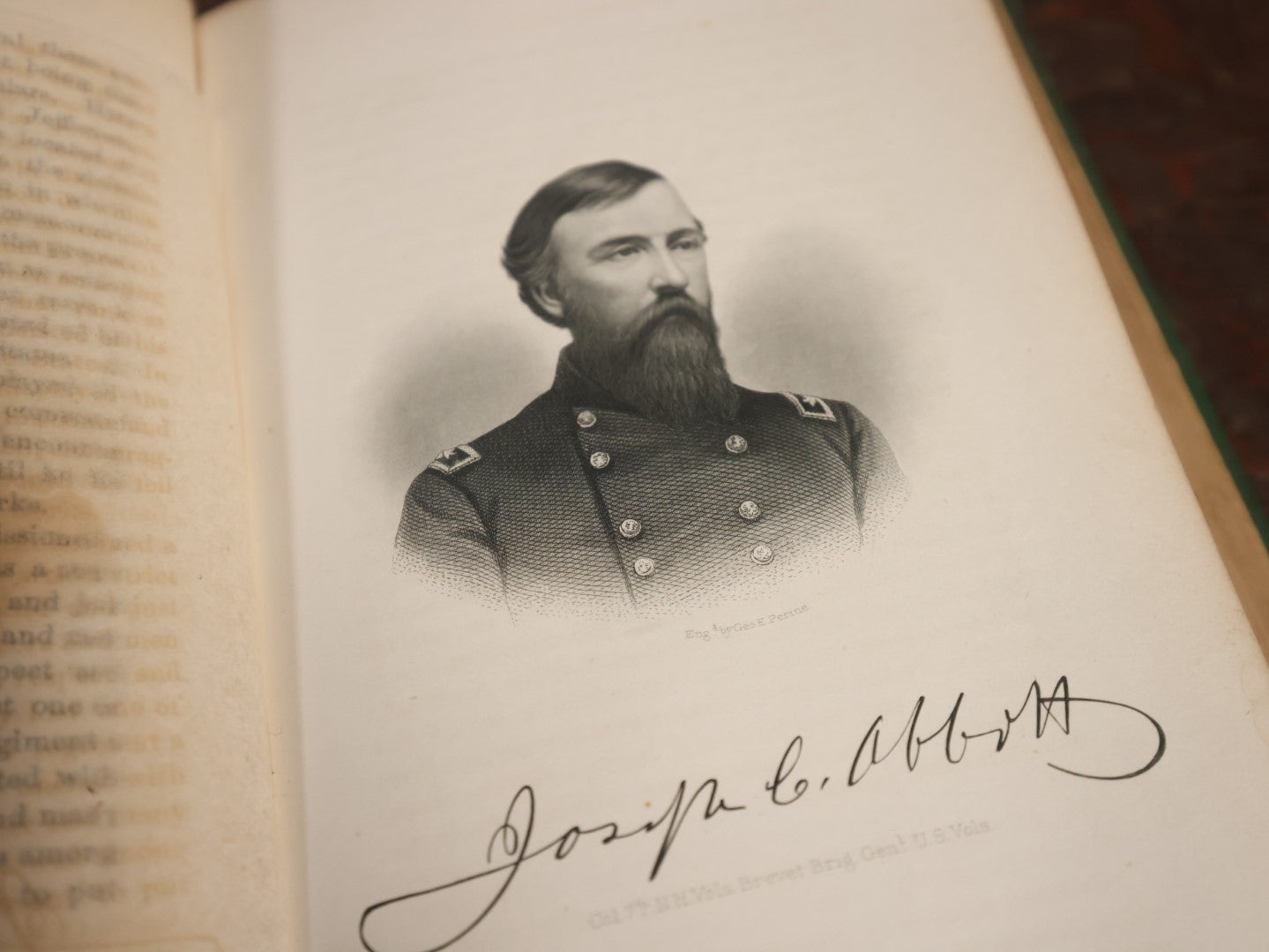 "New Hampshire In The Great Rebellion; In The Civil War Of 1861-1865" By Major Otis F.R. Waite, Copyright 1870, Antique Book, Illustrated