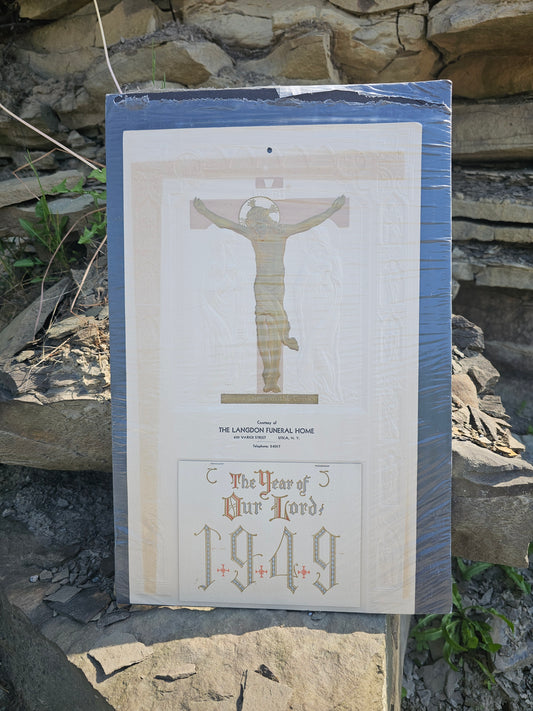 1949 Calendar Courtesy of The Langdon Funeral Home, Utica, N.Y.
