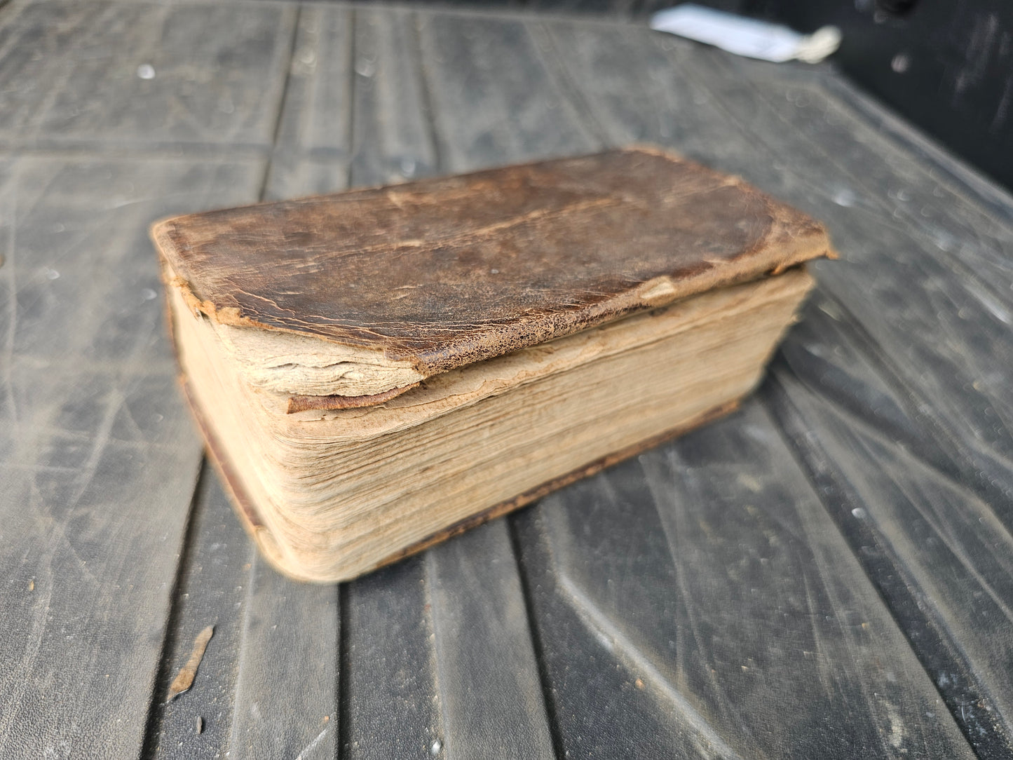 Circa 1764 Prince James Leather Bound Bible with Provenance