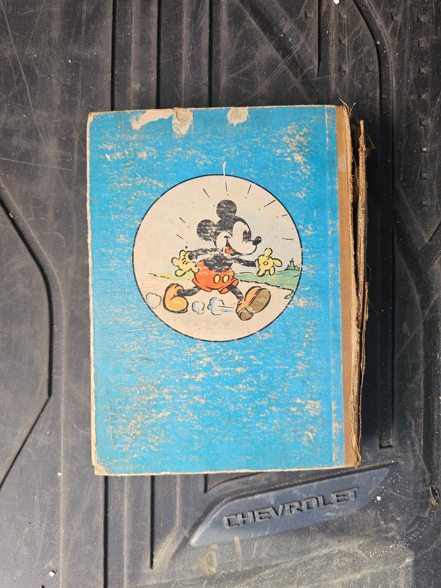 Walt Disney Presents The Mickey Mouse Mother Goose, Copyright 1937, Craft-Grade Book