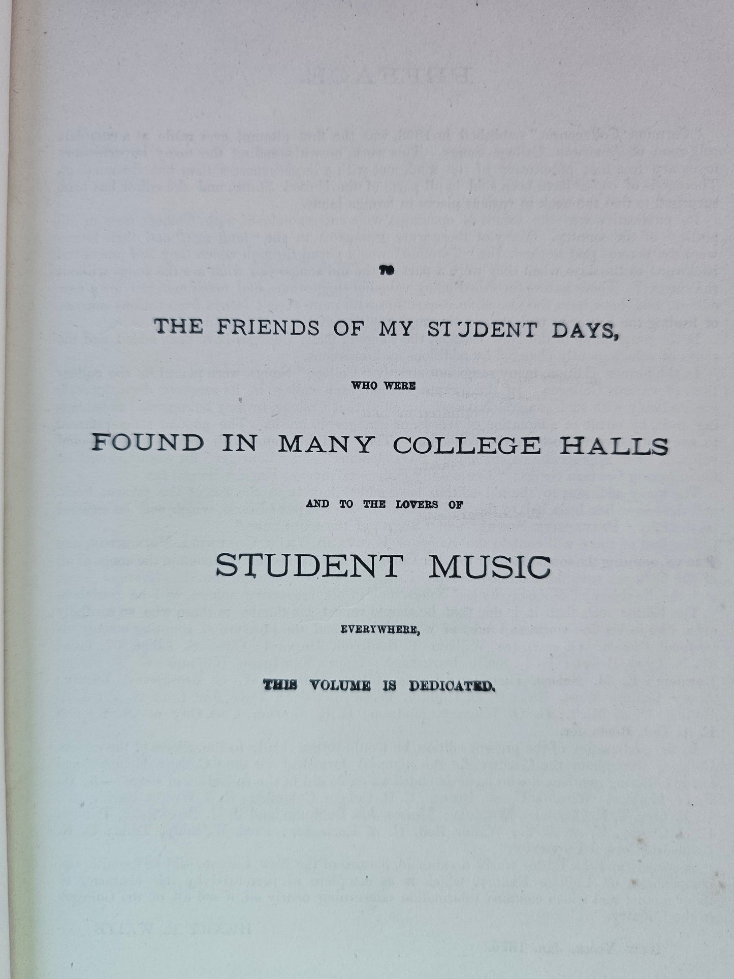 Carmina Collegensia: Songs of American Colleges, 1876