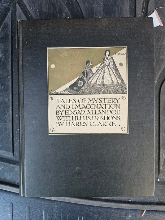 Tales of Mystery and Imagination by Edgar Allan Poe with Illustrations by Harry Clarke, 1936 - Profusely Illustrated with Plates, Tipped-in Illustrations, Etc., Excellent Condition