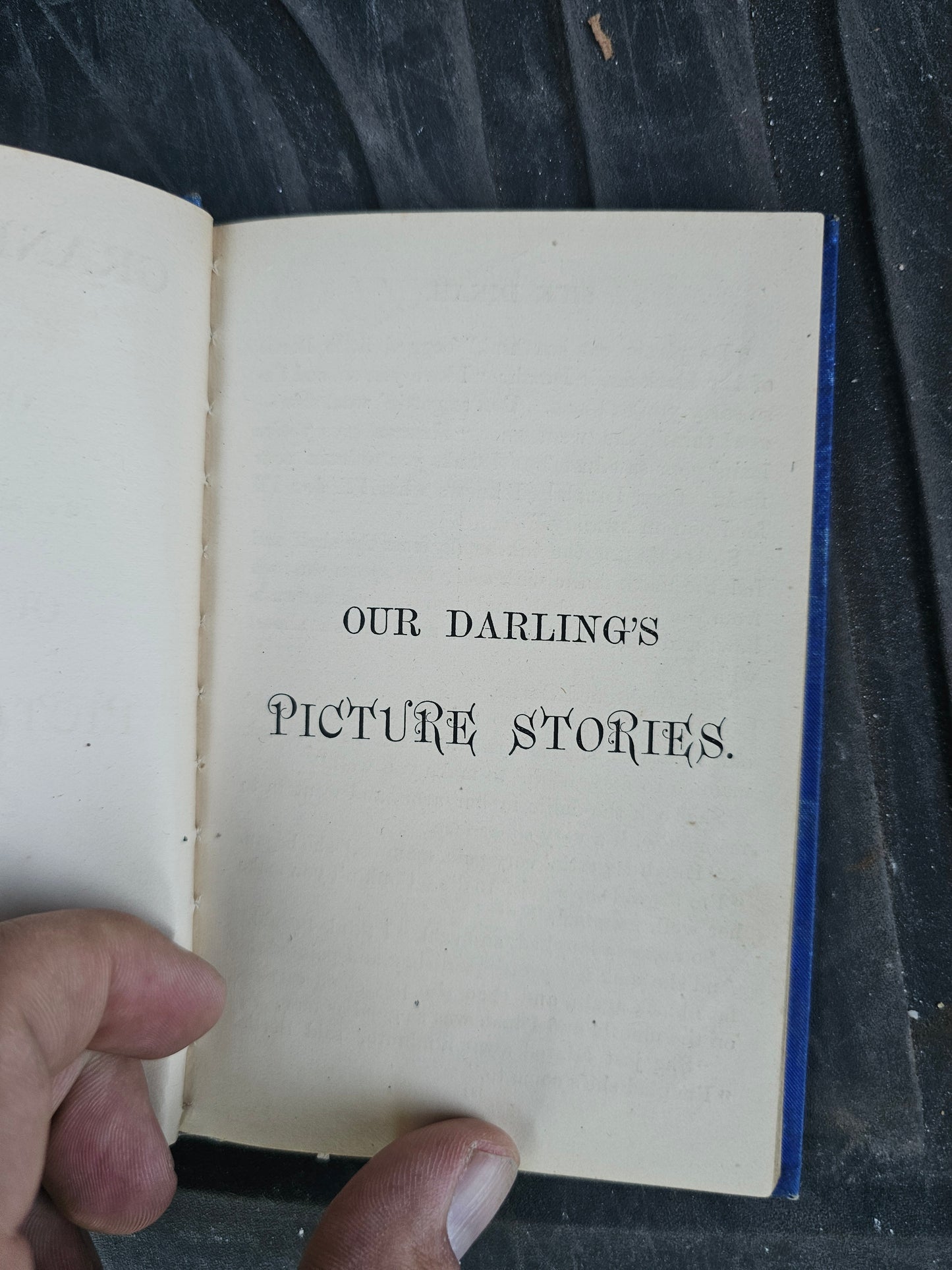 Our Darling's Picture Stories by Mary R. Higham, Copyright 1878