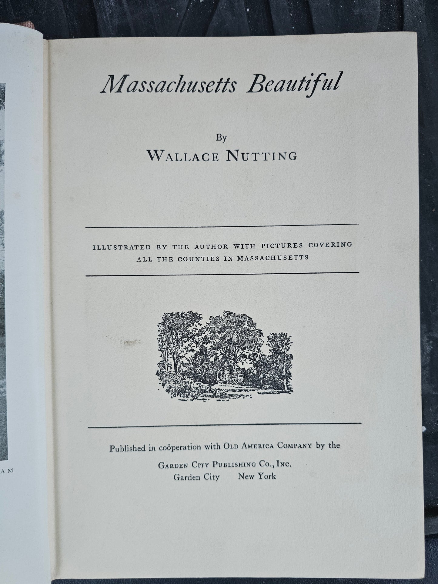 Massachusetts Beautiful by Wallace Nutting, 1935 Edition