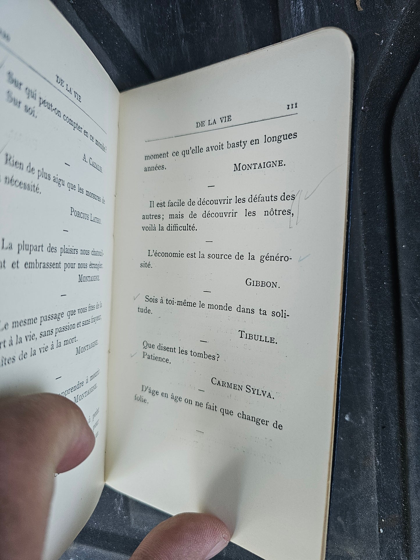 Pretty Antique French / Belgian (?) Poetry Book, 1909