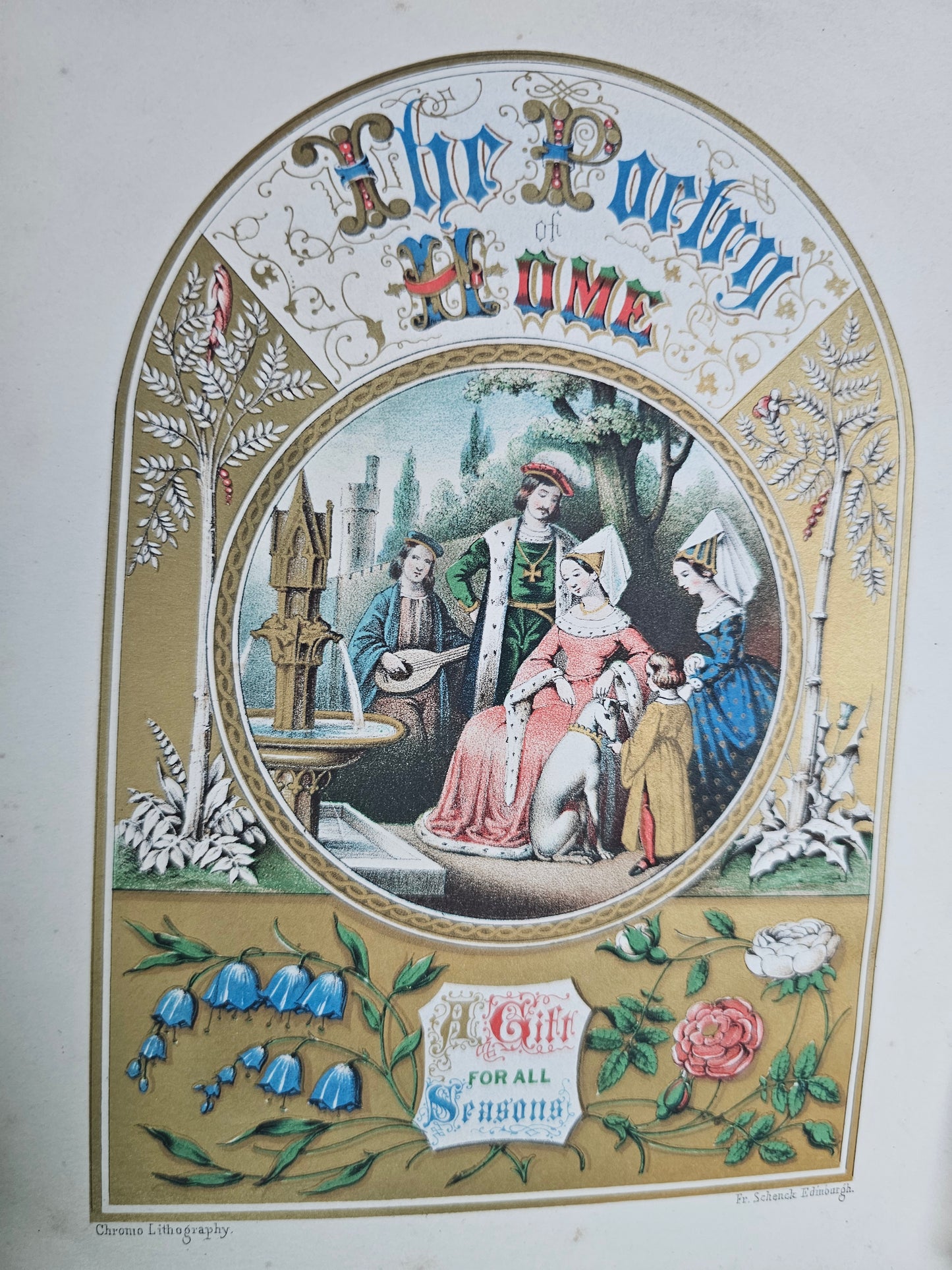 The Poetry of Home, A Gift for All Seasons, 1849 Book