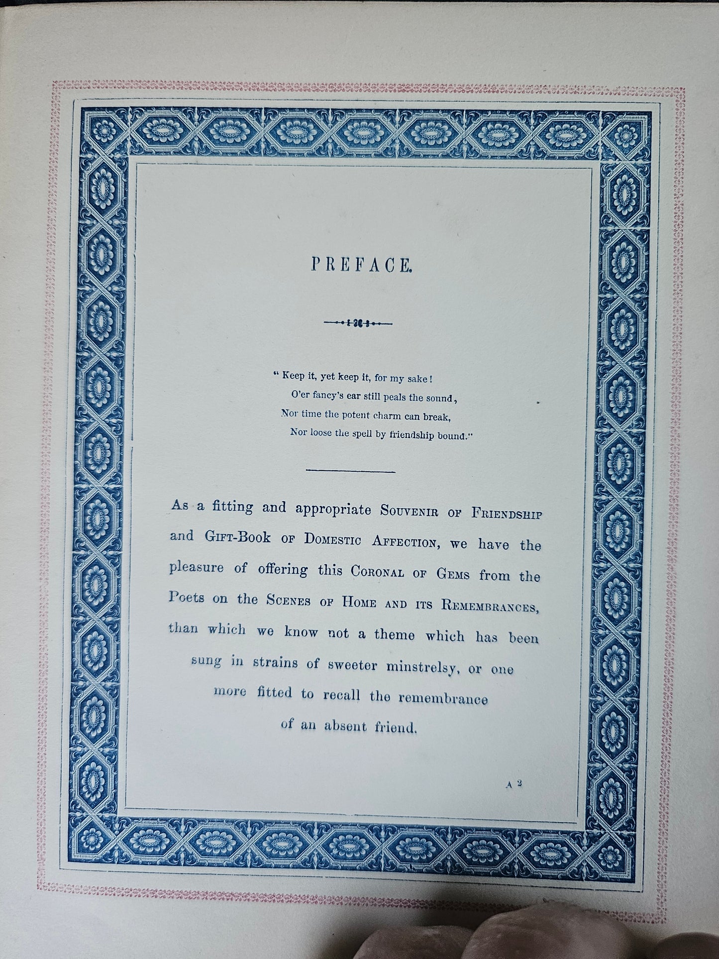 The Poetry of Home, A Gift for All Seasons, 1849 Book